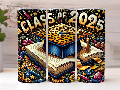 Graduation Tumbler, Class of 2025, 20oz Tumbler Wrap, Graduation Gift, Student Tumbler, High School Graduation, Custom Tumbler Sublimation Lara' s Designs 