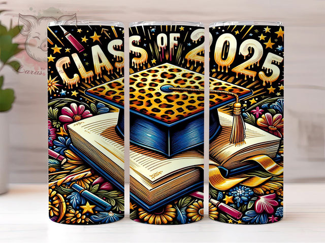 Graduation Tumbler, Class of 2025, 20oz Tumbler Wrap, Graduation Gift, Student Tumbler, High School Graduation, Custom Tumbler Sublimation Lara' s Designs 