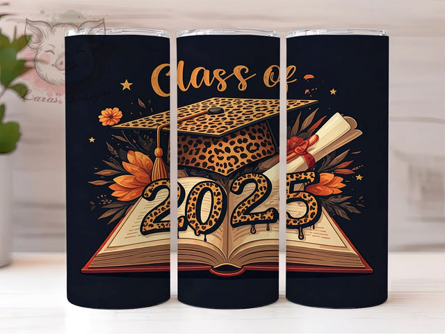 Graduation Tumbler, Class of 2025, 20oz Tumbler Wrap, Graduation Gift, Student Tumbler, High School Graduation, Custom Tumbler Sublimation Lara' s Designs 