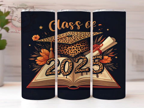 Graduation Tumbler, Class of 2025, 20oz Tumbler Wrap, Graduation Gift, Student Tumbler, High School Graduation, Custom Tumbler Sublimation Lara' s Designs 