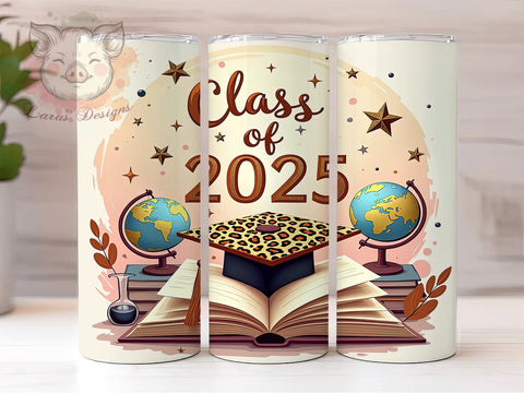 Graduation Tumbler, Class of 2025, 20oz Tumbler Wrap, Graduation Gift, Student Tumbler, High School Graduation, Custom Tumbler Sublimation Lara' s Designs 
