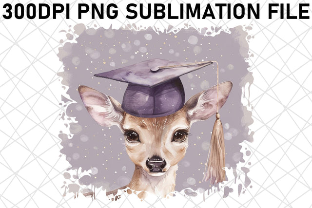 Graduation Wildlife PNG Design Sublimation afrosvg 