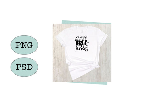 Graduation Word Art-Class of 2025 Jumping Grads SVG Sharia Morton Designs 