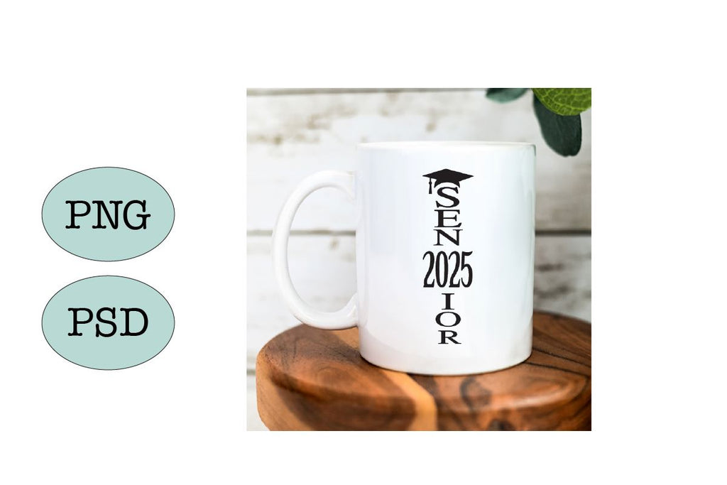 Graduation Word Art-Class of 2025 Vertical - So Fontsy