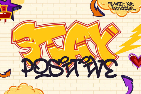 Graff Tales - Awesome Graffiti Font Font Mozzatype 