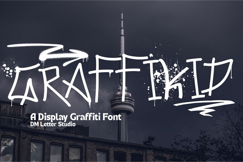 Graffikid Font Dm Letter Studio 