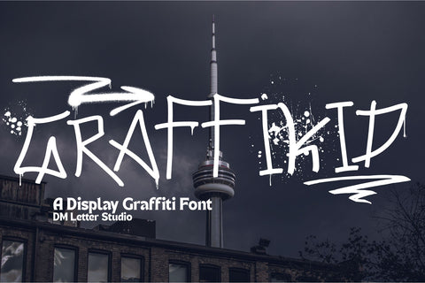 Graffikid Font Dm Letter Studio 