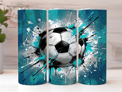 Graffiti Soccer Ball 20oz Tumbler, Graffiti Soccer Ball, Graffiti Soccer, Soccer Ball Tumbler, 20oz Tumbler, Soccer Tumbler, Sports Tumbler, Tumbler Wrap Sublimation Lara' s Designs 