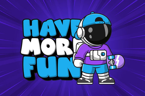 Grafkids - Shadowed Comic Display Font Font Mozzatype 