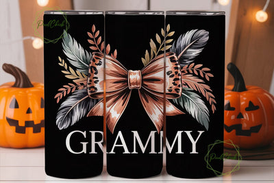 Grammy Leopard Tumbler Wrap PNG Sublimation PixelChick 