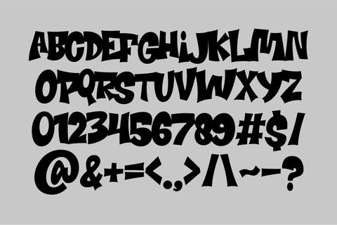Grandboom Font ahweproject 