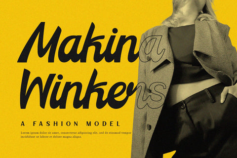 Grandeur - Bold Script Font Alpaprana Studio 