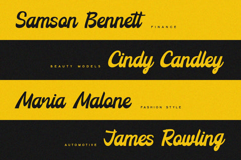 Grandeur - Bold Script Font Alpaprana Studio 