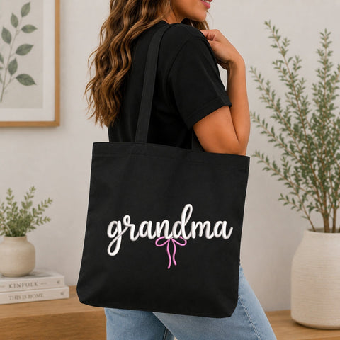 Grandma Bow Embroidery Design – Grandma Script Machine Embroidery File Embroidery/Applique DESIGNS PatternFeed8 