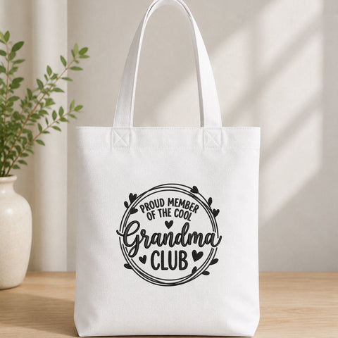 Grandma Club Embroidery Design – Proud Member of the Cool Grandma Club Machine Embroidery File, Grandma Gift Embroidery/Applique DESIGNS PatternFeed8 