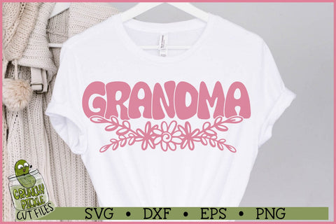 Grandma Flowers SVG File SVG Crunchy Pickle 