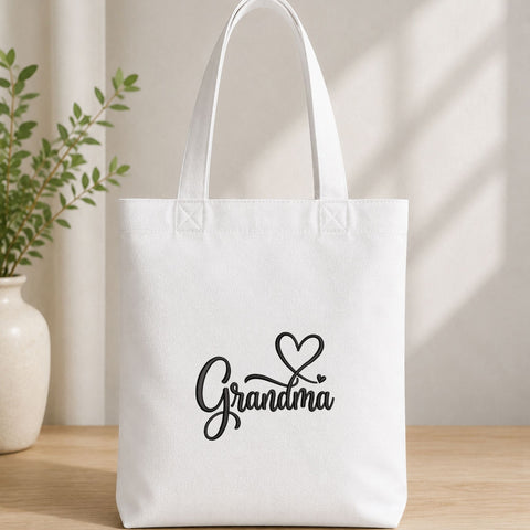 Grandma Heart Machine Embroidery Design – Grandma Love Script Embroidery File Embroidery/Applique DESIGNS PatternFeed8 