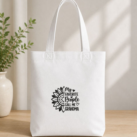 Grandma Machine Embroidery Design – My Favorite People Call Me Grandma Sunflower Embroidery File Embroidery/Applique DESIGNS PatternFeed8 