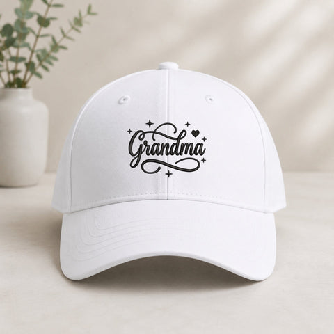 Grandma Script Embroidery Design – Grandma Heart Machine Embroidery File Embroidery/Applique DESIGNS PatternFeed8 