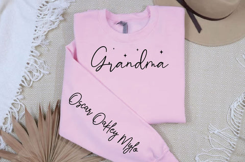Grandma Sleeve Svg Design SVG Designangry 