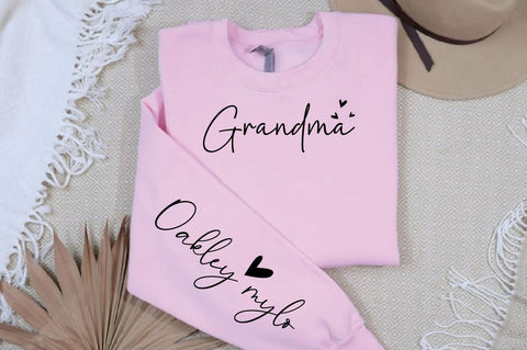 Grandma Sleeve Svg Design SVG Designangry 