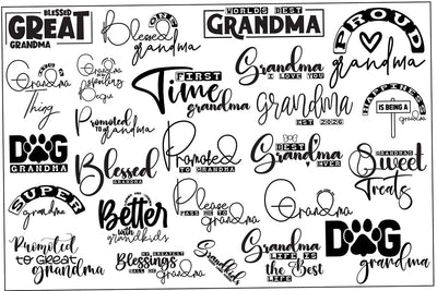 Grandma SVG Bundle, nana svg,Nana Granny svg, SVG orpitasn 