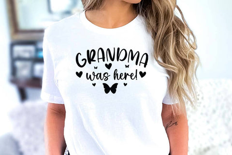 Grandma was here | Trendy Valentine’s Day Quote Design | Valentine Quote SVG FiveStarCrafting 