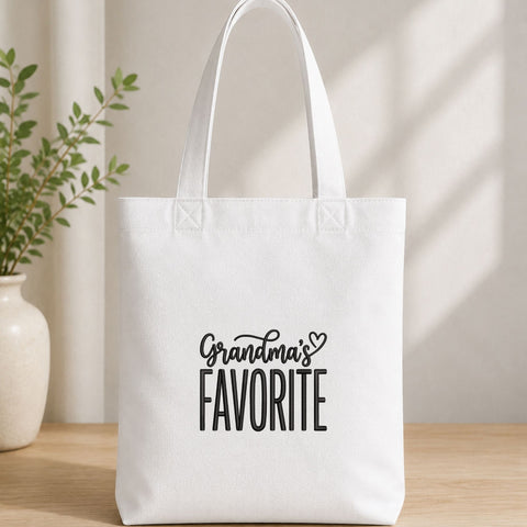 Grandma’s Favorite Machine Embroidery Design – Funny Grandma Grandchild Quote Embroidery File Embroidery/Applique DESIGNS PatternFeed8 