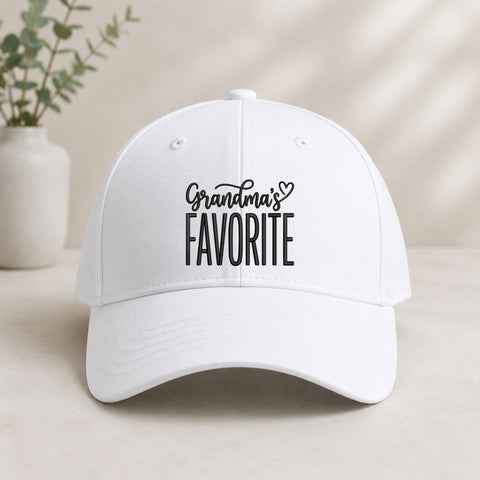 Grandma’s Favorite Machine Embroidery Design – Funny Grandma Grandchild Quote Embroidery File Embroidery/Applique DESIGNS PatternFeed8 