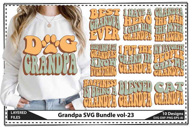 Grandpa SVG Bundle vol-23 SVG shah alam 