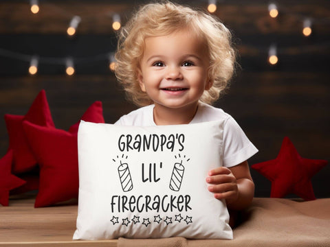 Grandpas Lil Firecracker SVG | Fourth of July PNG SVG Paige Cole Studio 