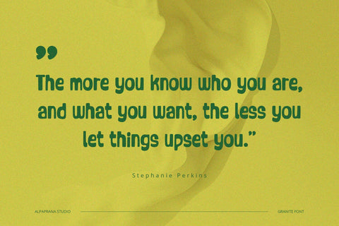 Granite - Bold Display Font Font Alpaprana Studio 