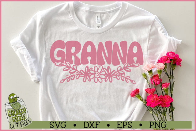 Granna Flowers SVG File SVG Crunchy Pickle 