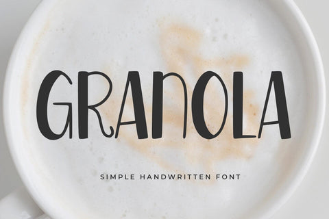 Granola Font Abo Daniel Studio 