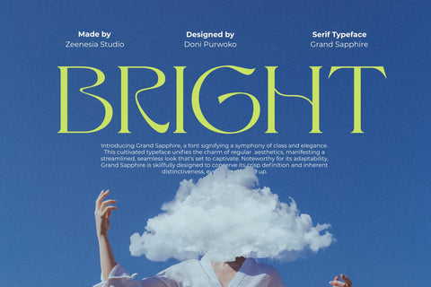 Grans Sapphire Font Zeenesia Std 