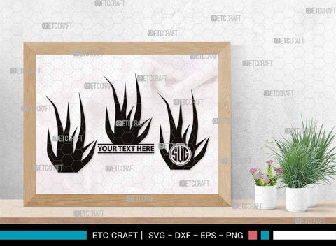 Grass Monogram, Grass Silhouette, Grass SVG, Field Svg, Wild Grass Svg, Lawn Svg, Floral Grass Svg, SB00498 SVG ETC Craft 