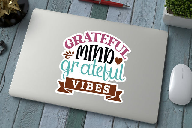 Grateful mind grateful vibes SVG Angelina750 