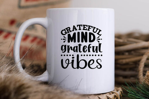 Grateful mind grateful vibes SVG Angelina750 