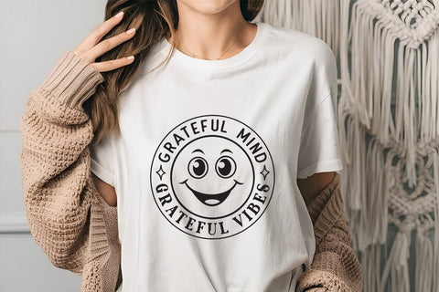 Grateful mind grateful vibes SVG Angelina750 