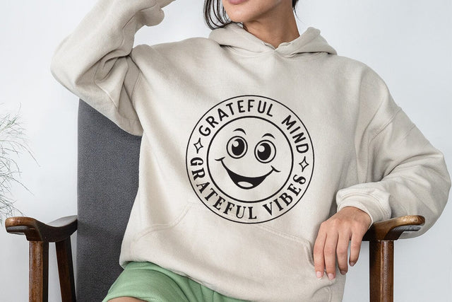 Grateful mind grateful vibes SVG Angelina750 