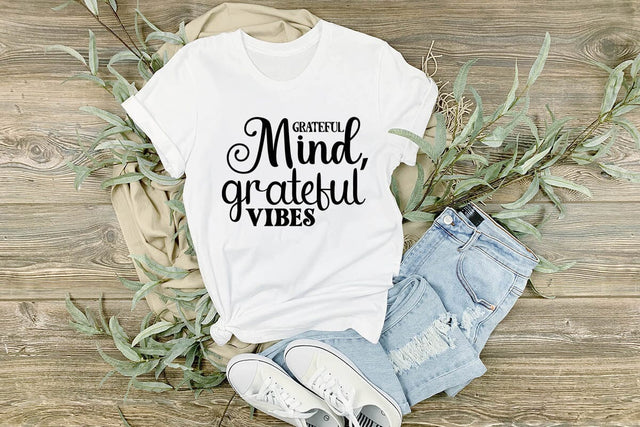 Grateful mind grateful vibes SVG Angelina750 