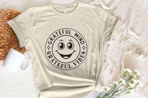 Grateful mind grateful vibes SVG Angelina750 