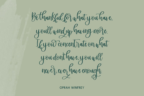 Grateful Season Script Font Beck McCormick 
