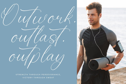 Grateful Sentora - Stylish Signature Font Letterena Studios 