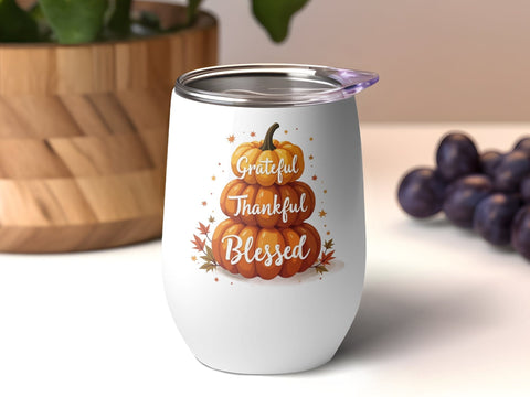 Grateful Thankful Blessed Fall Sublimation PNG Sublimation Luvleigh Digitals 