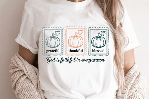 Grateful Thankful Blessed God Is Faithful In Ever Season SVG Angelina750 