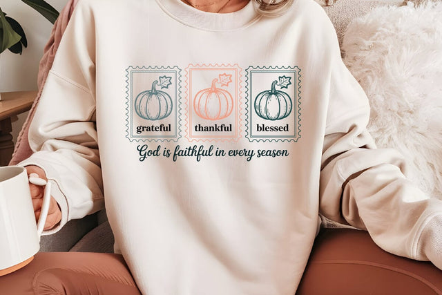 Grateful Thankful Blessed God Is Faithful In Ever Season SVG Angelina750 