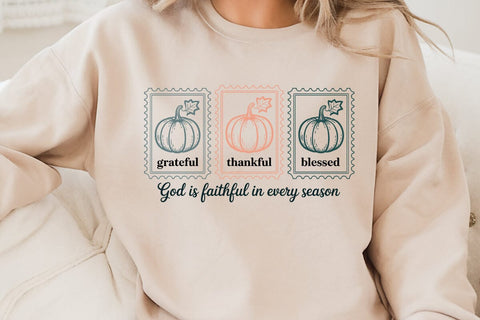 Grateful Thankful Blessed God Is Faithful In Ever Season SVG Angelina750 