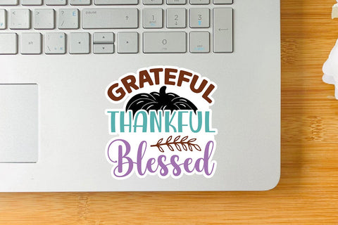 Grateful Thankful Blessed SVG Angelina750 