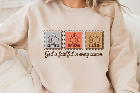 Grateful Thankful Blessed SVG Angelina750 